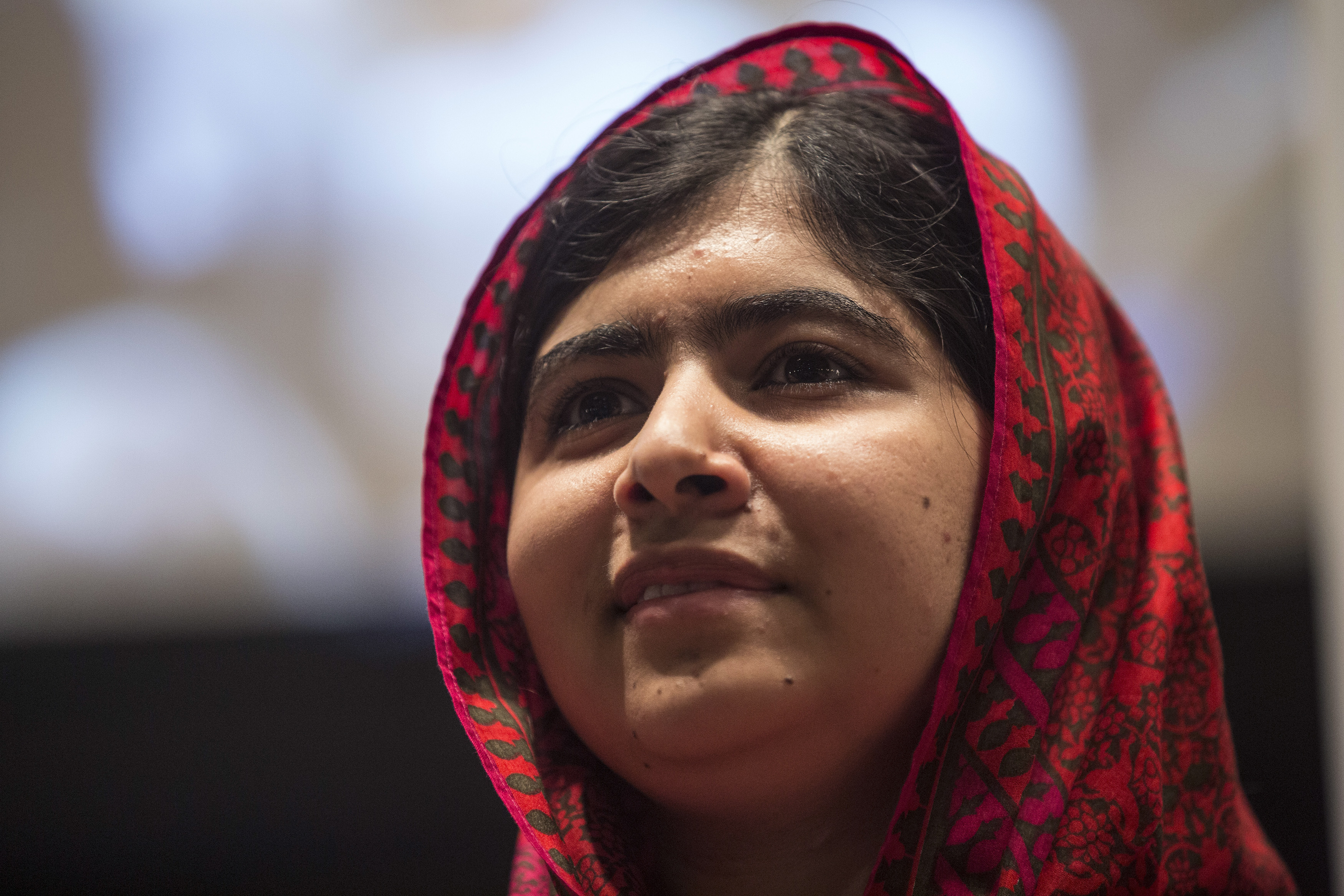 Alfombra roja: Malala Yousafzai